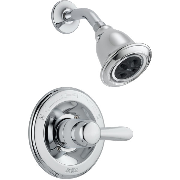 Delta Lahara Shower Faucet Trim with Lever Handles and